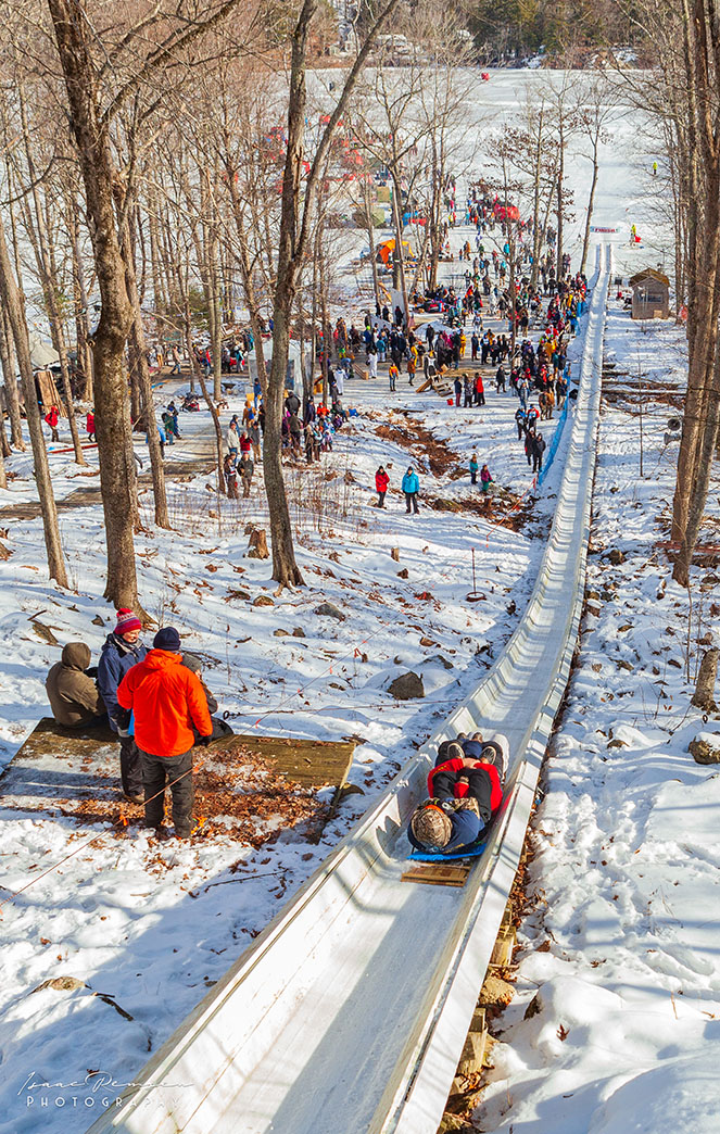 Toboggan Chute Camden Snow Bowl