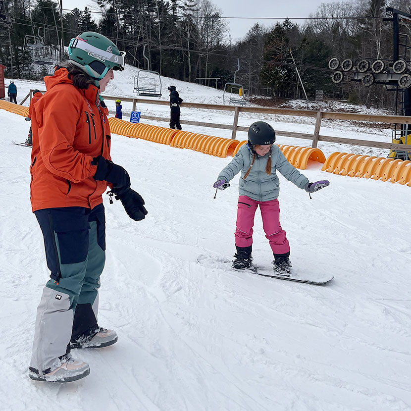 Camden Snow Bowl youth programs ski school